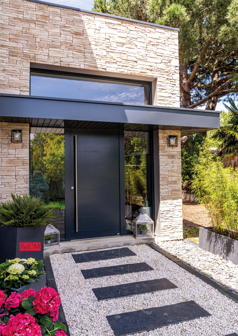 porte en aluminium Phosphore 