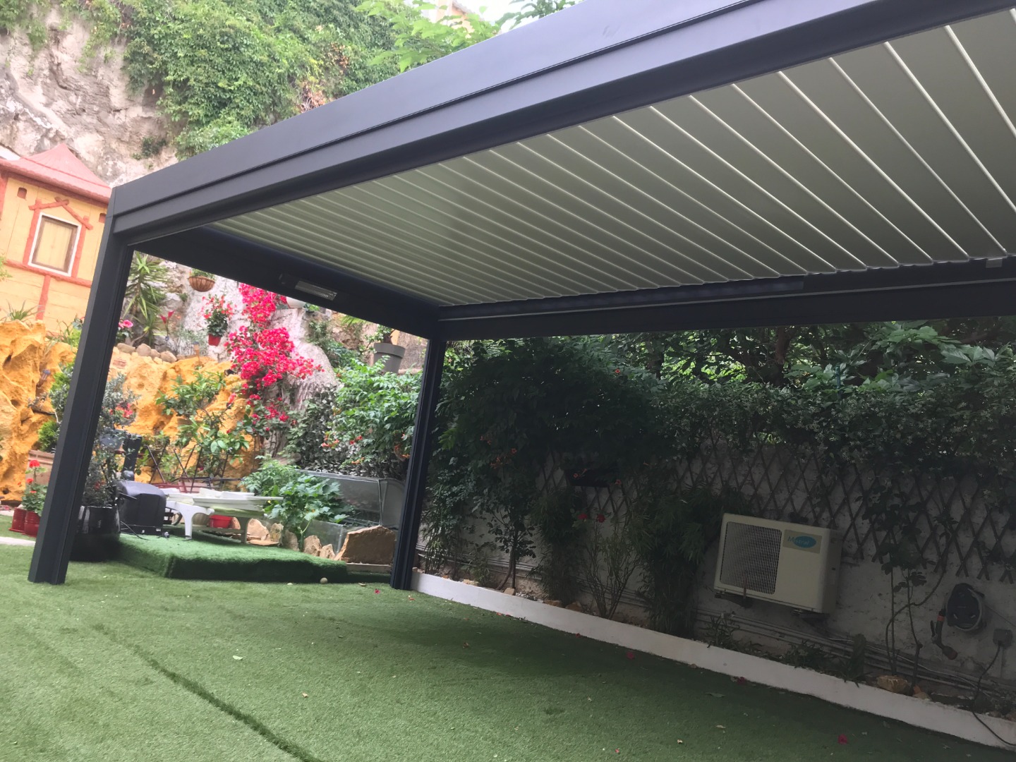 Pergola réalisée sur marseille